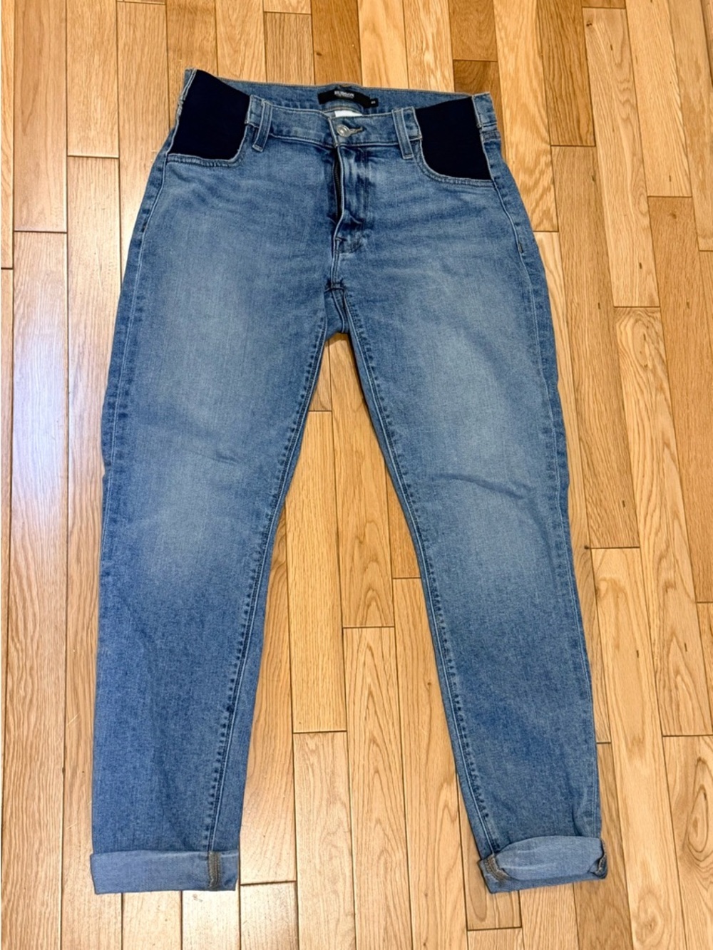 Hudson Lana maternity jeans light wash size 26 comfort stretch